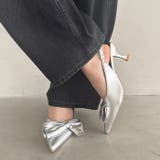 ビッグリボンバックストラップパンプス | Outfitter lab | 詳細画像12