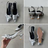 ビッグリボンバックストラップパンプス | Outfitter lab | 詳細画像18