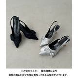 ビッグリボンバックストラップパンプス | Outfitter lab | 詳細画像19