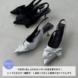 ビッグリボンバックストラップパンプス | Outfitter lab | 詳細画像4