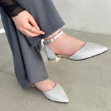 グリッターストラップパンプス パーティーシューズ | Outfitter lab | 詳細画像10