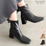 バッグファスナーヒールブーツ | Outfitter lab | 詳細画像1 