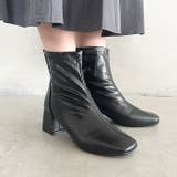 バッグファスナーヒールブーツ | Outfitter lab | 詳細画像12 