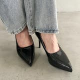 エナメルシンプル9cmヒール パンプス | Outfitter lab | 詳細画像6