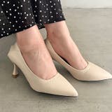 しぼ感PUシンプルヒール パンプス | Outfitter lab | 詳細画像12