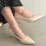 しぼ感PUシンプルヒール パンプス | Outfitter lab | 詳細画像15
