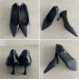 しぼ感PUシンプルヒール パンプス | Outfitter lab | 詳細画像17
