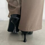 しぼ感PUシンプルヒール パンプス | Outfitter lab | 詳細画像8