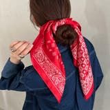 アソート 大判バンダナ スカーフ ワンポイントアクセント | Outfitter lab | 詳細画像5 