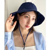 ネイビー | 日焼け防止/ナイロンハット ドロストバケットハット | Outfitter lab