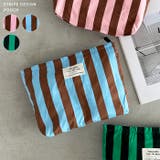 ストライプ大容量ポーチ | Outfitter lab | 詳細画像1