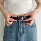 【長さ調整可】6色展開ベーシックPUベルト | Outfitter lab | 詳細画像11