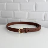 【長さ調整可】6色展開ベーシックPUベルト | Outfitter lab | 詳細画像18