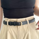 【長さ調整可】6色展開ベーシックPUベルト | Outfitter lab | 詳細画像5
