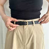 【長さ調整可】6色展開ベーシックPUベルト | Outfitter lab | 詳細画像6