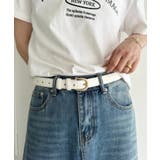 オフホワイト | 【長さ調整可】6色展開ベーシックPUベルト | Outfitter lab