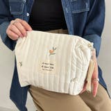 総柄キルティングポーチ ストラップ付き | Outfitter lab | 詳細画像7 