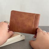 シルバーマネークリップ コンパクト財布 | Outfitter lab | 詳細画像10
