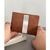 ブラウン | シルバーマネークリップ コンパクト財布 | Outfitter lab