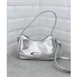 シルバー | メタルモチーフワンハンドルショルダーバッグ | Outfitter lab