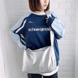 アジャスター付きフェイクレザースクエアショルダーバッグ | Outfitter lab | 詳細画像12 