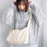 アジャスター付きフェイクレザースクエアショルダーバッグ | Outfitter lab | 詳細画像18 