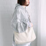 アジャスター付きフェイクレザースクエアショルダーバッグ | Outfitter lab | 詳細画像20 