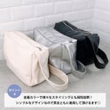 アジャスター付きフェイクレザースクエアショルダーバッグ | Outfitter lab | 詳細画像5 