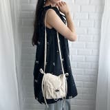 サイドリボンナイロンショルダーバッグ | Outfitter lab | 詳細画像6
