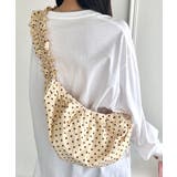 アイボリー | ドットクシュクショルダーバッグ | Outfitter lab