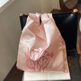 チューリップ刺繍サテントートバッグ | Outfitter lab | 詳細画像17