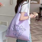 チューリップ刺繍サテントートバッグ | Outfitter lab | 詳細画像24