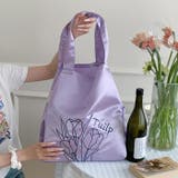 チューリップ刺繍サテントートバッグ | Outfitter lab | 詳細画像26