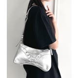 シルバー | レースアップショルダーバッグ | Outfitter lab