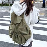 【大容量】ナイロンドロストリュック | Outfitter lab | 詳細画像20