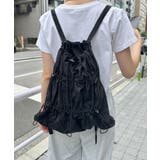 ブラック | ダブルギャザードロストナップサック | Outfitter lab
