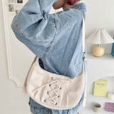 レースアップリボンワンハンドルホーボーバッグ | Outfitter lab | 詳細画像10 