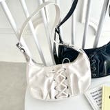 レースアップリボンワンハンドルホーボーバッグ | Outfitter lab | 詳細画像11 