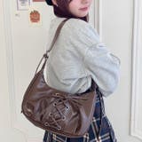 レースアップリボンワンハンドルホーボーバッグ | Outfitter lab | 詳細画像18 
