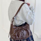 レースアップリボンワンハンドルホーボーバッグ | Outfitter lab | 詳細画像19 