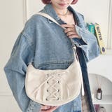レースアップリボンワンハンドルホーボーバッグ | Outfitter lab | 詳細画像6 