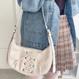レースアップリボンワンハンドルホーボーバッグ | Outfitter lab | 詳細画像8 