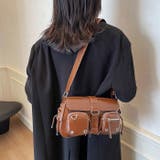サイドレースアップワンショルダーホーボーバッグ | Outfitter lab | 詳細画像15 