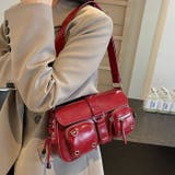 サイドレースアップワンショルダーホーボーバッグ | Outfitter lab | 詳細画像21 