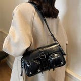 サイドレースアップワンショルダーホーボーバッグ | Outfitter lab | 詳細画像6 