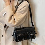サイドレースアップワンショルダーホーボーバッグ | Outfitter lab | 詳細画像8 