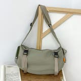 ダブルポケットナイロンメッセンジャーバッグ | Outfitter lab | 詳細画像17 