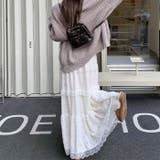 フラワーレースティアードロングスカート | Outfitter lab | 詳細画像13