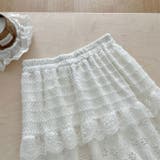 フラワーレースティアードロングスカート | Outfitter lab | 詳細画像15