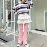 レースフレアパンツ/レギンスパンツ | Outfitter lab | 詳細画像24